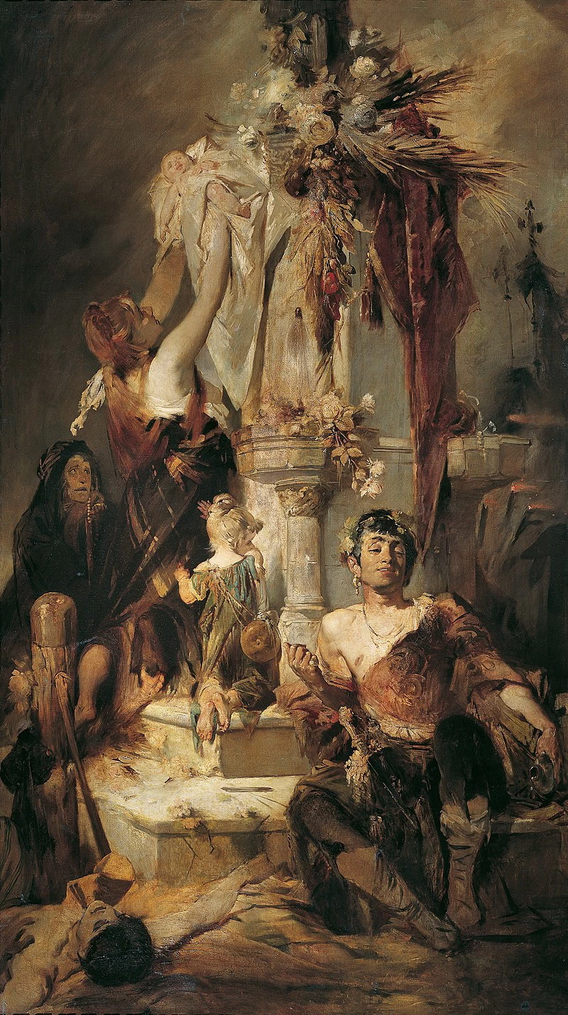 Antica scena sacrificale - Österreichische Galerie Belvedere, Vienna